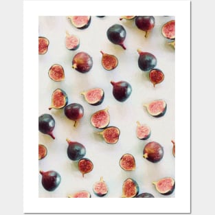 Fresh Figs on Linen Posters and Art